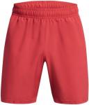 Шорты Under Armour Woven Wordmark, (814) Red Solstice/Black - фото 5