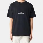 Футболка с принтом логотипа STONE ISLAND, черный - фото 2