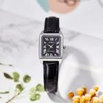 Часы CASIO Vintage Style Square Red Squarees Quartz Black Analog, черный - фото 2