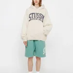 Толстовка с капюшоном International Relaxed Stussy, черный - фото 11