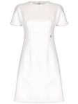 Dolce & Gabbana платье мини с логотипом, белый - фото