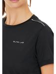 Футболка E-Lab W Lightweight S/S в цвете 1001 Black ELITE LAB - фото 8