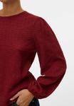 Блуза Vero Moda VMFLOWER, Syrah/Red - фото 4