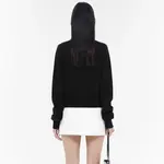 WE11DONE Женская черная поло - фото 7