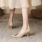 Туфли женские на высоком каблуке Zubumei, черный - фото 19