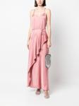 TWINSET длинное платье, розовый - фото 2