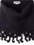 Шарф с бахромой Sunnei, черный - фото 2