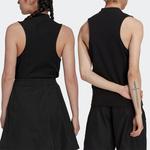 Майка унисекс черный Adidas, черный - фото 7