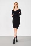 Платье Even&Odd Jumper dress, Black - фото 2
