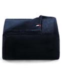 Однотонное плюшевое одеяло, размер Full/Queen Tommy Hilfiger, Core navy - фото