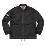 Куртка x the north face summit outer tape seam coaches jacket 'black' Supreme, черный - фото