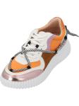 Кроссовки LA STRADA, цвет Orange/Light pink - фото 2