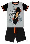 Шорты THUNDER SKATE Denokids, цвет grau - фото 2