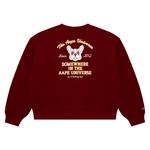 Толстовка *A Bathing APE Universe Aape, красный - фото 7