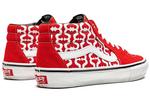 Кроссовки Grosso Supreme X Vans Mid 'Monogram S - Red' - фото 2