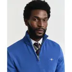 Свитер Gant 8030170 с половинной молнией, синий - фото 4