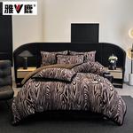 Yalu Комплект постельного белья, 4 предмета, 200 см - фото