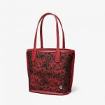 PAYOT Сумка свадебная через плечо из микрофибры, Dark Red - фото 6