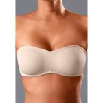 Женский бра-топ strapless multiway Lascana, Medium Neutral - фото 4