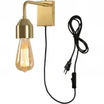 Настенный светильник Madrid E27 It'S About Romi, золотой - фото 7