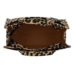 Сумочка COACH CARGO TOTE BAG WITH LEOPARD PRINT, Black - фото 5