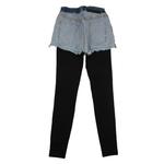 Брюки Unravel Project в стиле деконструкции — джинсовые, синий - фото 3