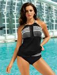 Купальник Meriell Club, черный/белый - фото