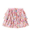 Цветочная юбка Versace Kids, Pastel Pink+Multicolor - фото 3
