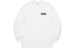 Футболка ss20 back alphabet long sleeves white Supreme, белый - фото 2
