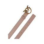 Кожаный ремень Love berry h3 Pinko, розовый - фото 2