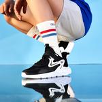 Детские кроссовки Kids Low-top Black 361°Kids, черный - фото 3