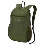 Нейлоновый рюкзак унисекс цвета MONTBELL, хаки - фото