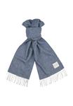 Шарф PROFUOMO Scarf, Mid Blue/Light Blue - фото 3