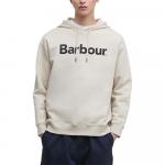 Хлопковая толстовка с логотипом Barbour, экрю - фото 3