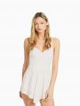 Летнее платье Bershka, белый - фото 2