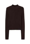 Джемпер B.ANGEL MOCK NECK, Dark Brown - фото 4