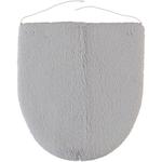 Ковер для ванны Rhomtuft, серый - фото