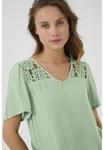 Блуза Kaffe, светло-зеленый - фото 4