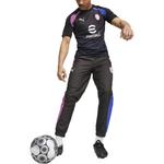 Футбольные брюки AC Milan Prematch Casual для мужчин, черные Puma, черный - фото 3