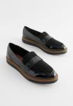 Мокасины Next FOREVER COMFORT BROGUE DETAIL CHUNKY LOAFERS STANDARD, цвет Black - фото 2