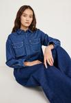 Блуза Lee FLAP POCKET SHIRT, Bask In It/Blue Denim - фото