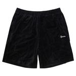 Шорты Supreme Patchwork Velour Short, Black - фото
