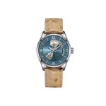 Hamilton Часы Men's Watch, Blue Dial Brown Leather Strap - фото