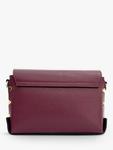 Кожаная сумка кросс-боди Bloxsome Apatchy London, Plum - фото 3