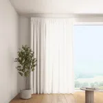 Штора со сборчатой лентой Dekoria - фото