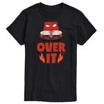 Футболка Big & Tall Disney/Pixar Inside Out Over It License, черный - фото