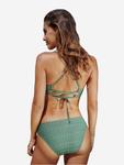 Бикини Cupshe, зеленый - фото 4