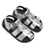 Дышащие сандалии для детей ST&SAT KIDS, серебряный - фото 2