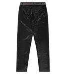 Леггинсы с логотипом Balmain, черный - фото 4