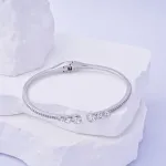 Givenchy Кристальные браслеты Unisex Silver - фото 8